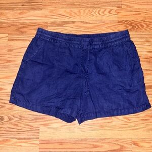 Tommy Bahama Blue High Waist Casual Shorts
